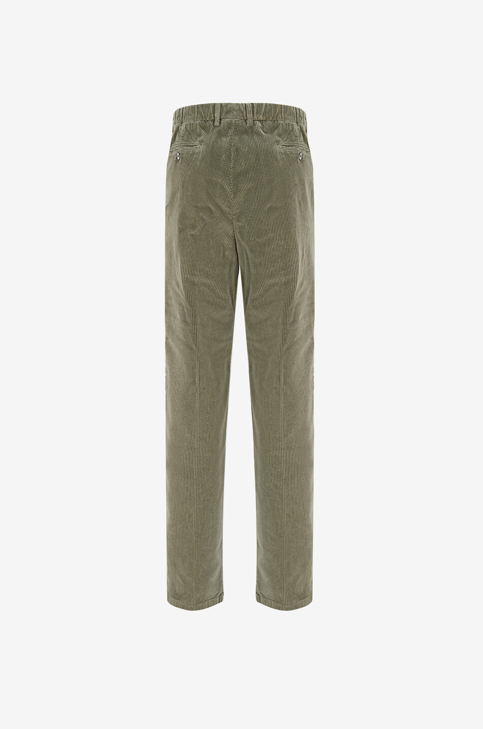 MARCO PESCAROLO Evo corduroy slim fit trousers Men MEDIUM GREEN 2