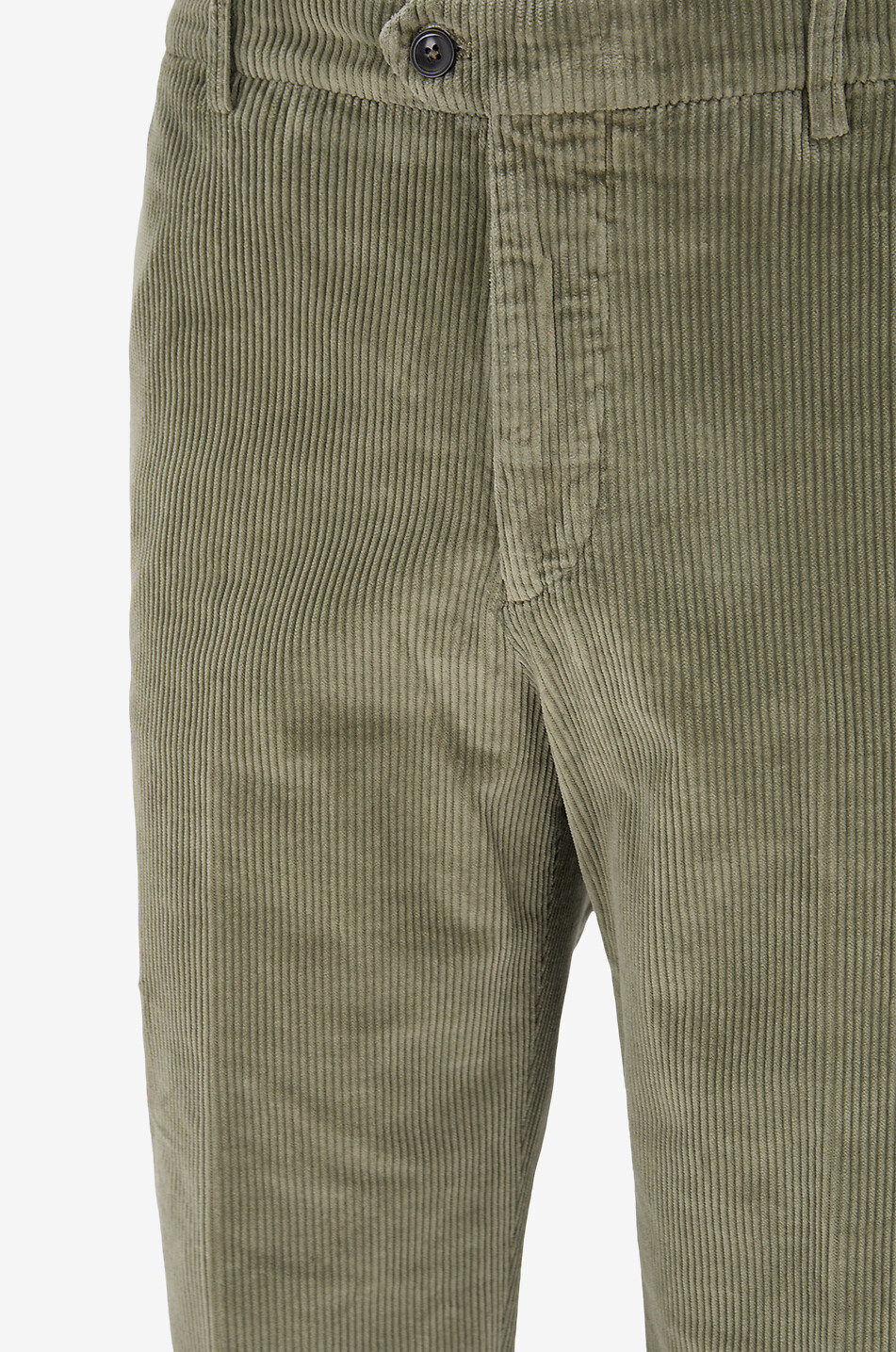 MARCO PESCAROLO Evo corduroy slim fit trousers Men MEDIUM GREEN 3