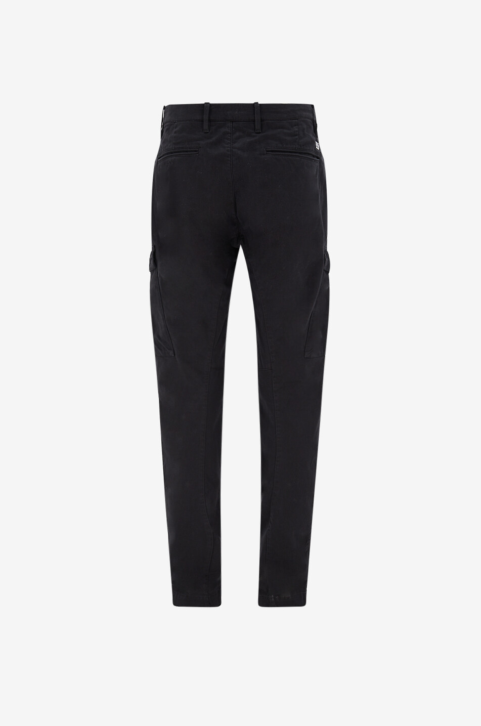 C.P. COMPANY Lens slim fit cotton cargo trousers Men BLACK 2