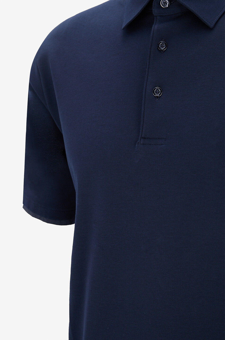 HERNO Kurzärmeliges Polohemd aus Jersey Resort Herren DUNKELBLAU 3