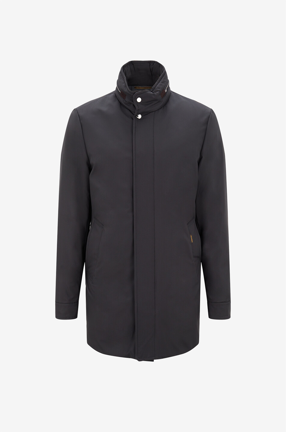 MOORER Gefütterter Parka aus Nylon Bracci Herren SCHWARZ 1