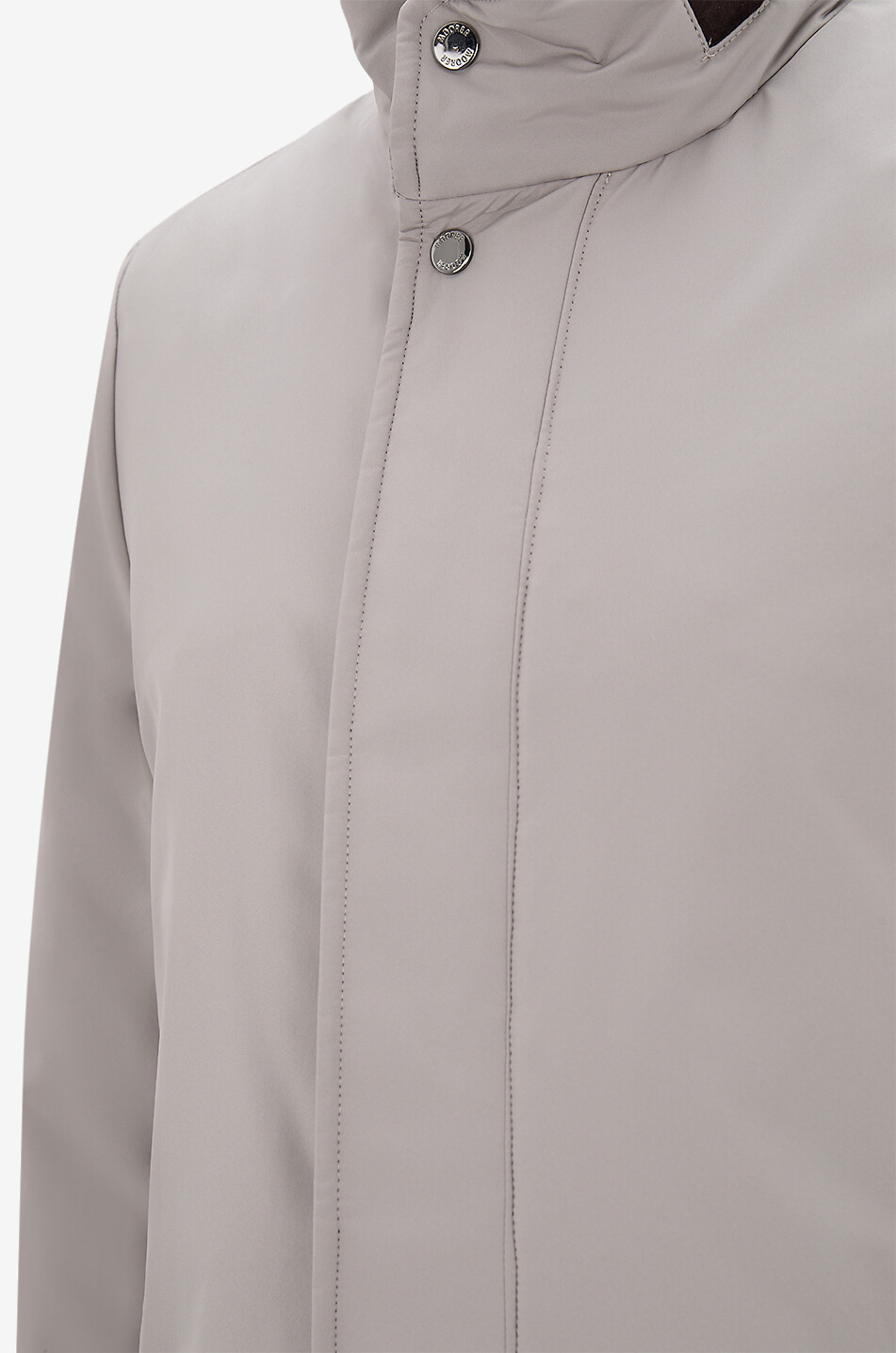 MOORER Gefütterter Parka aus Nylon Bracci Herren BRAUN 3