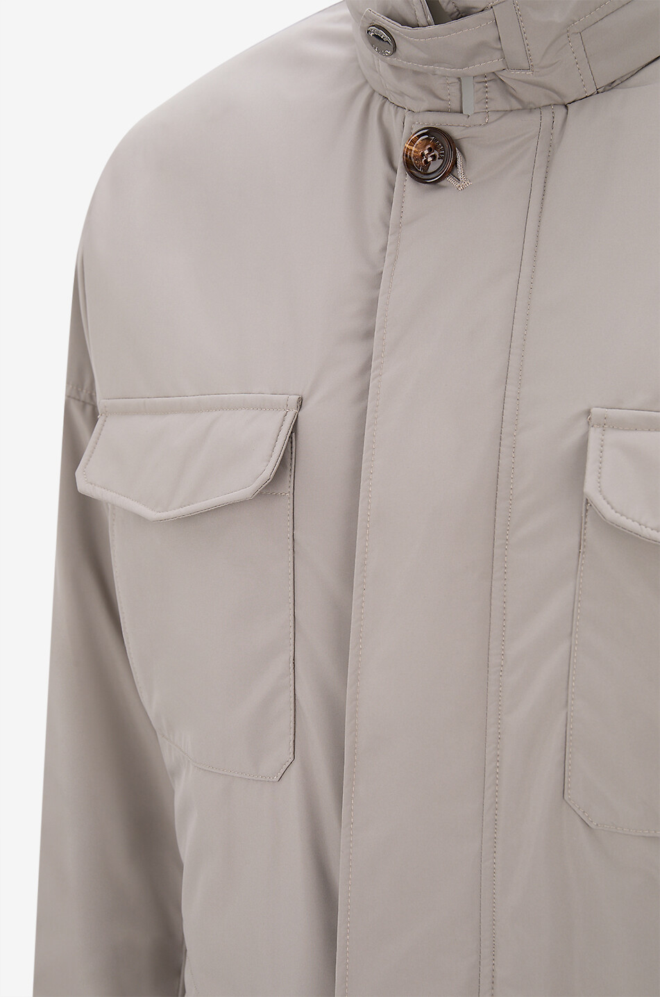 MOORER Leichte wasserabweisende Safarijacke Leonardo-STP Herren BRAUN 3