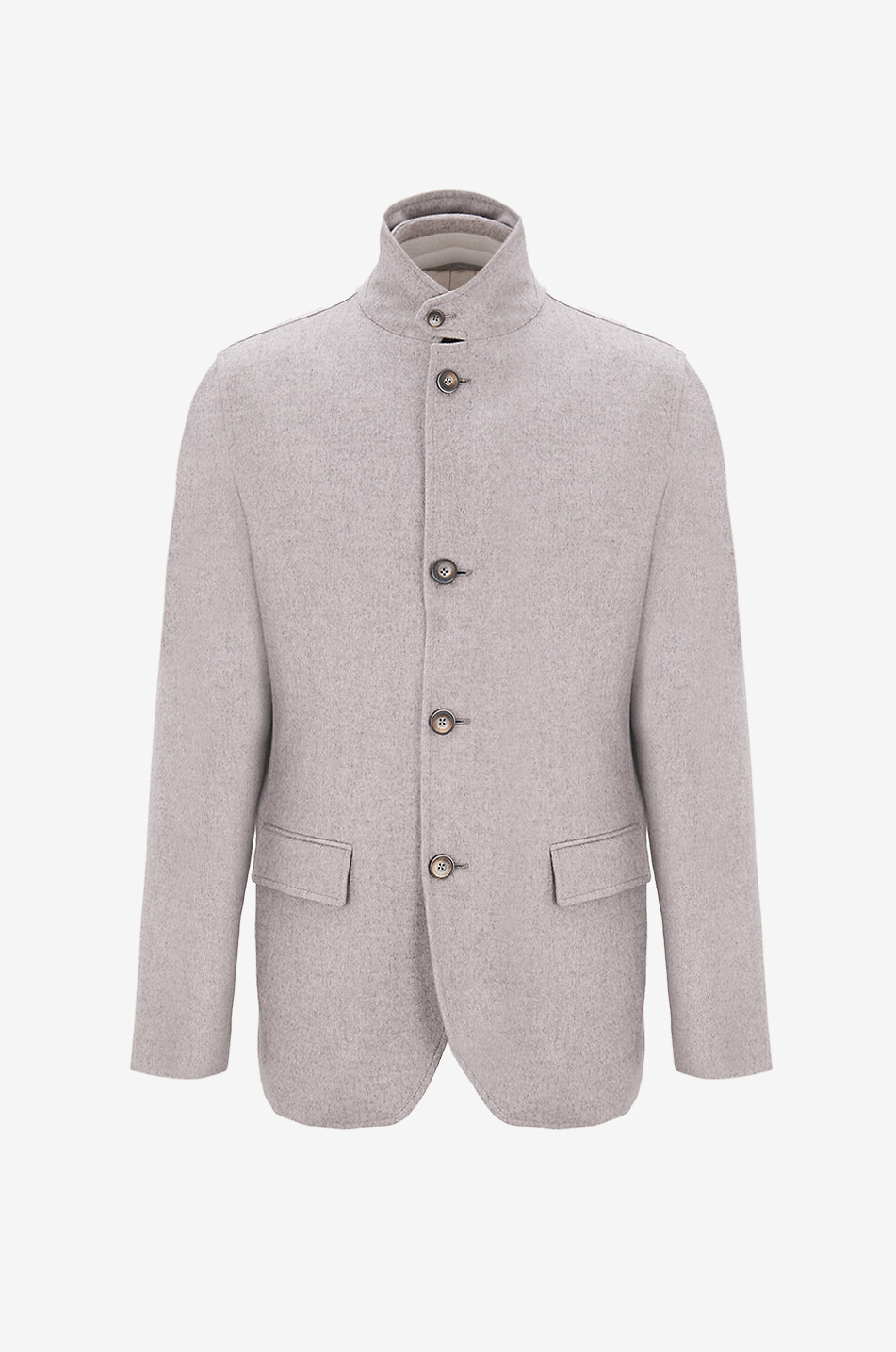 Blazer en soie et cachemire à plastron Resort