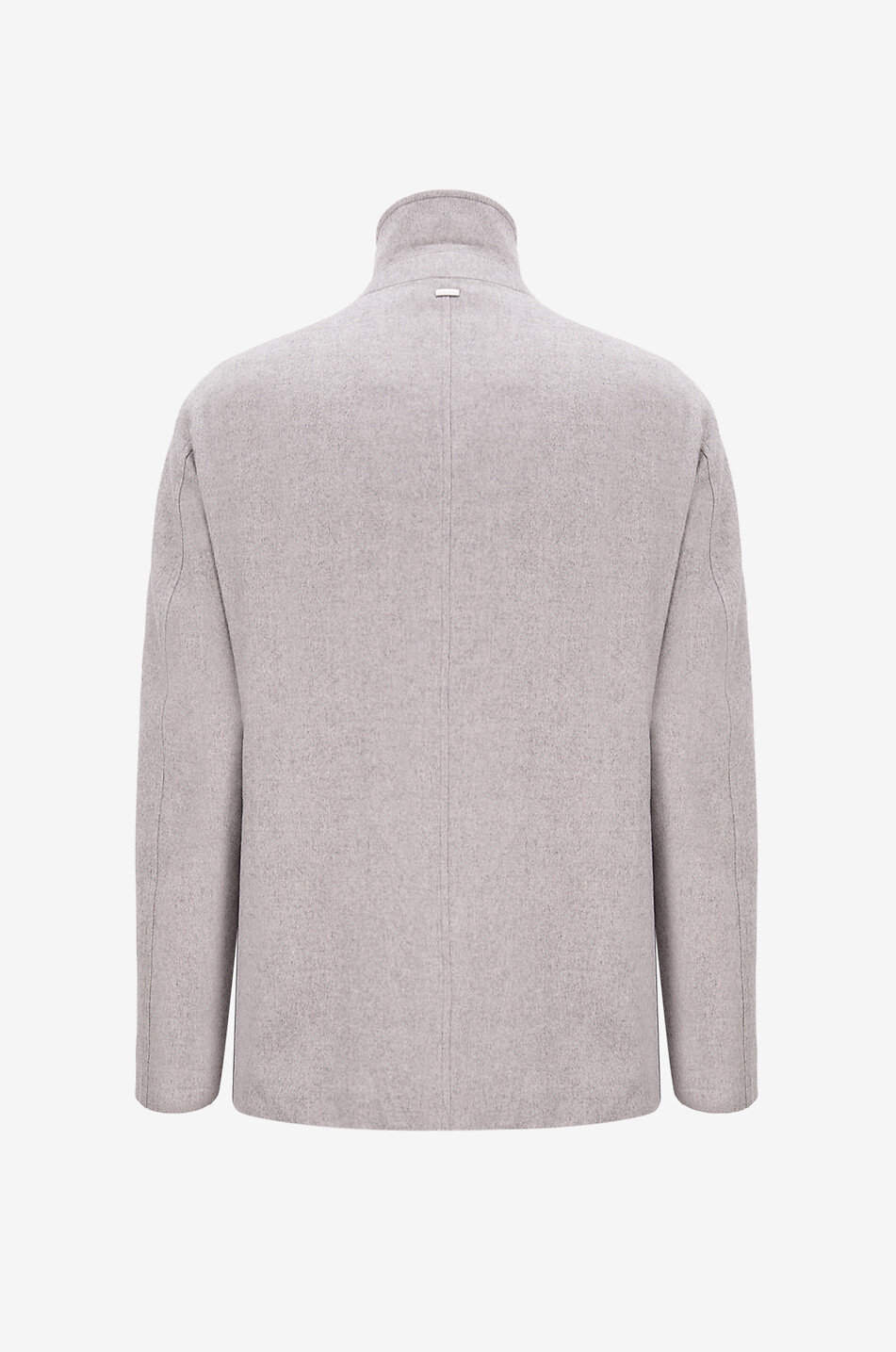 HERNO Blazer en soie et cachemire à plastron Resort Homme MARRON 2