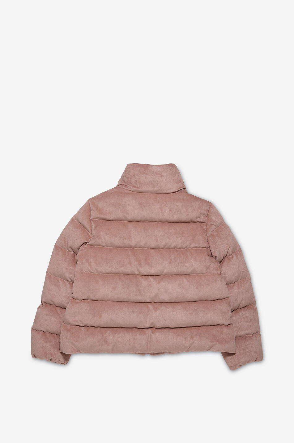 MONCLER Marth girls' corduroy down jacket with high neck Girl LIGHT PINK 2