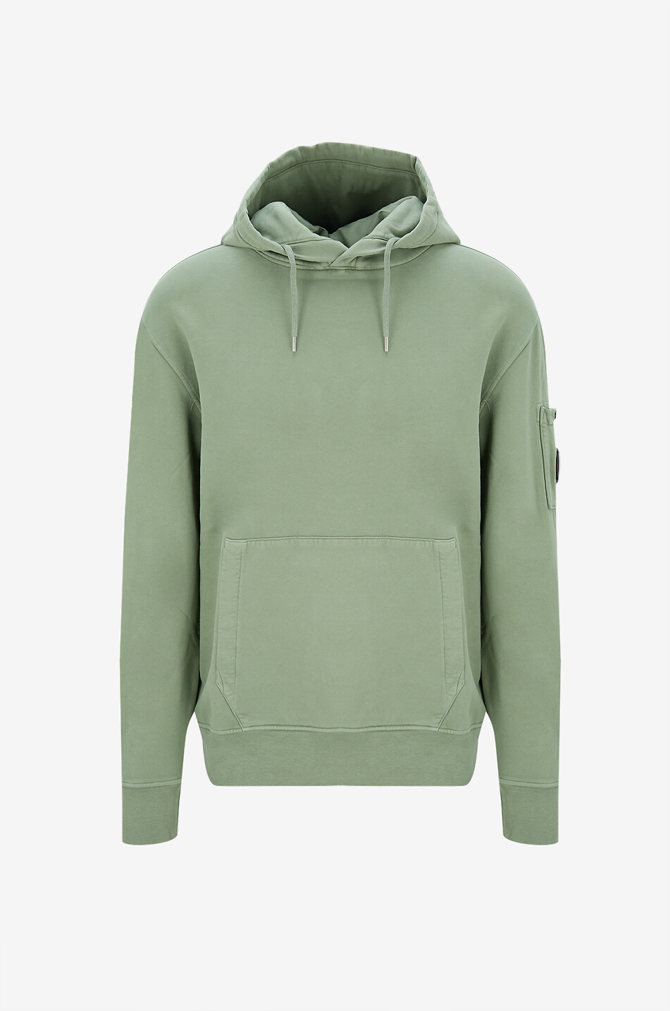 C.P. COMPANY Kapuzen-Sweatshirt aus Jersey mit Taschen Herren GRÜN 1