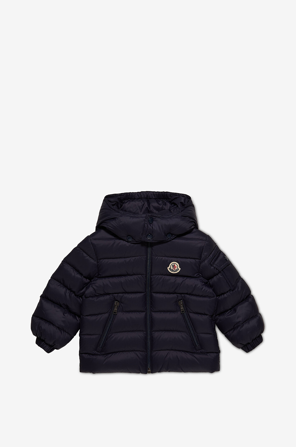 Jules A-line hooded baby down jacket