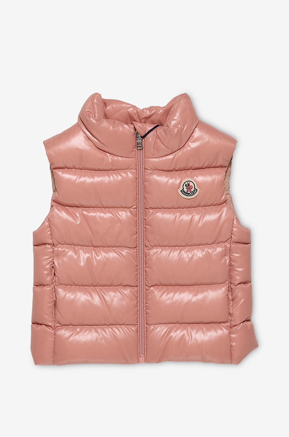 MONCLER Gilet matelassé à col montant bébé Ghany Bébé ROSE 1