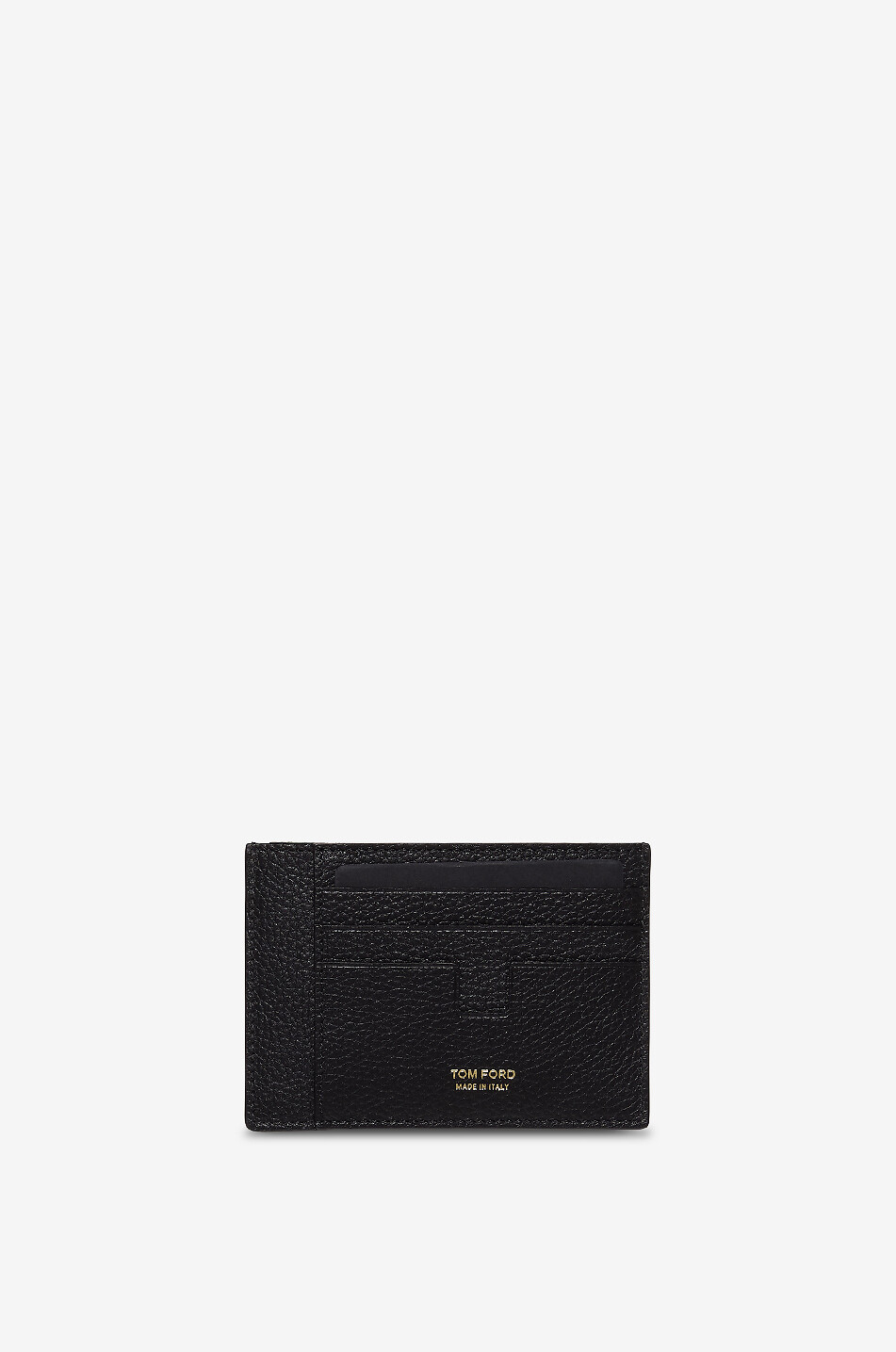 Grand porte-cartes en cuir grainé Classic