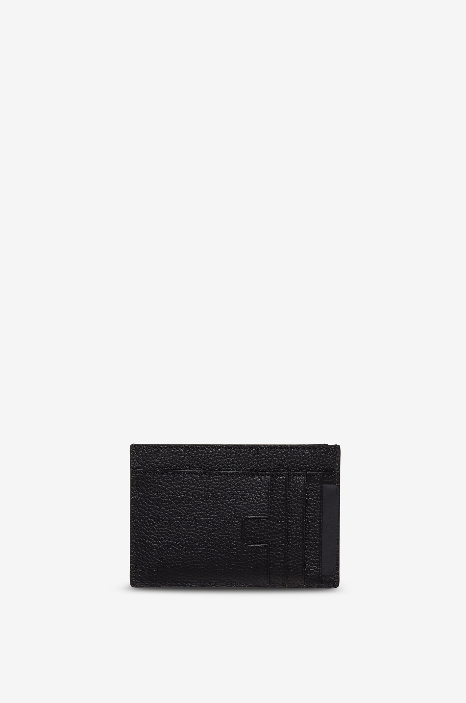 Grand porte-cartes en cuir grainé Classic