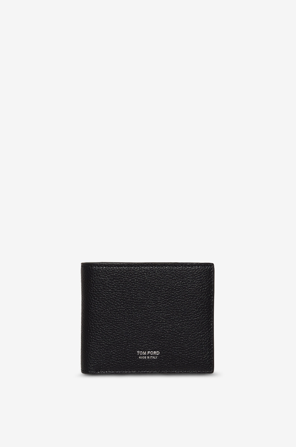 TOM FORD Portefeuille en cuir grainé Classic Bifold Homme NOIR 1