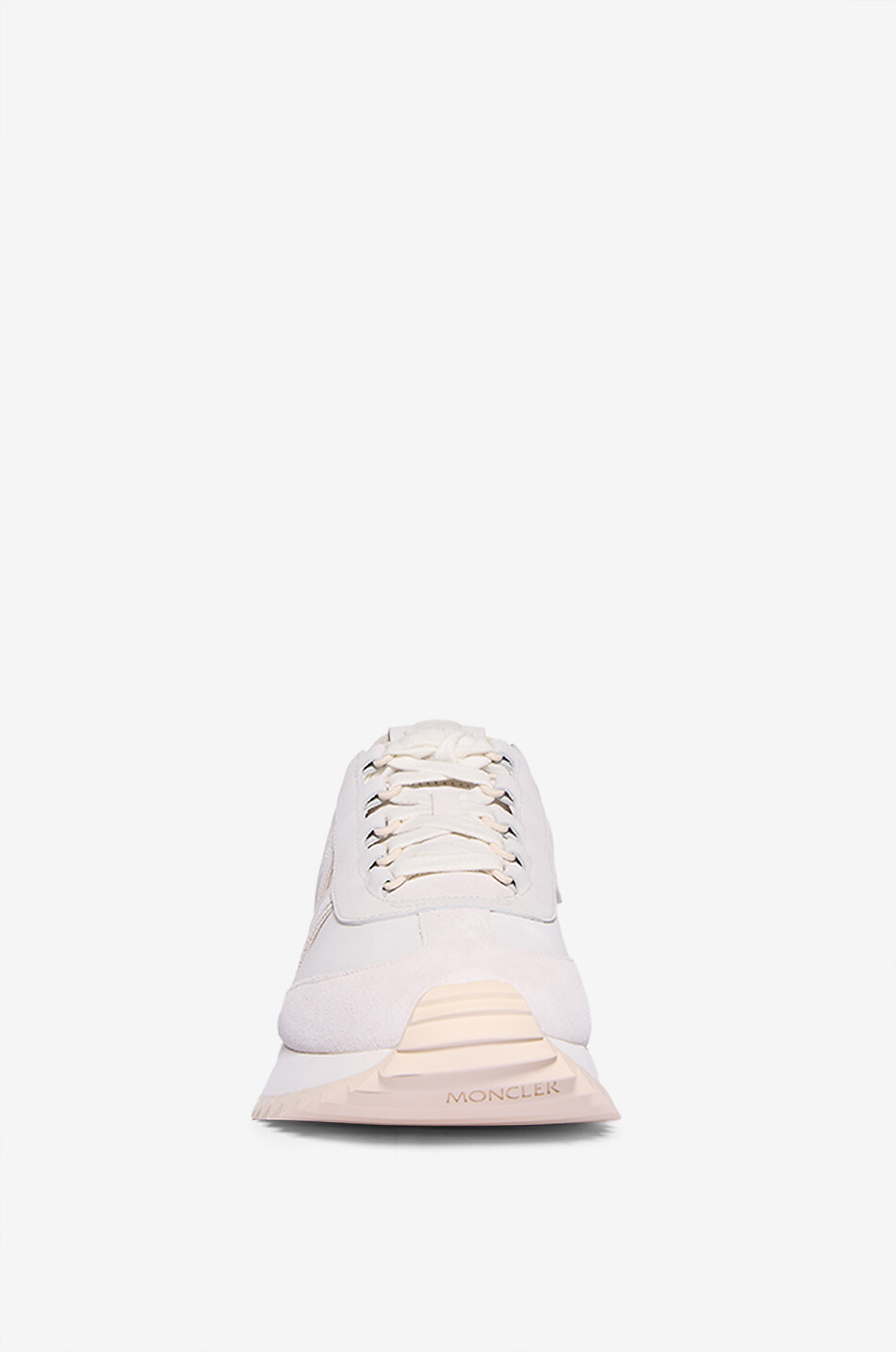 MONCLER Niedrige Materialmix-Sneakers Pacey2 Herren CREMEFARBEN 2