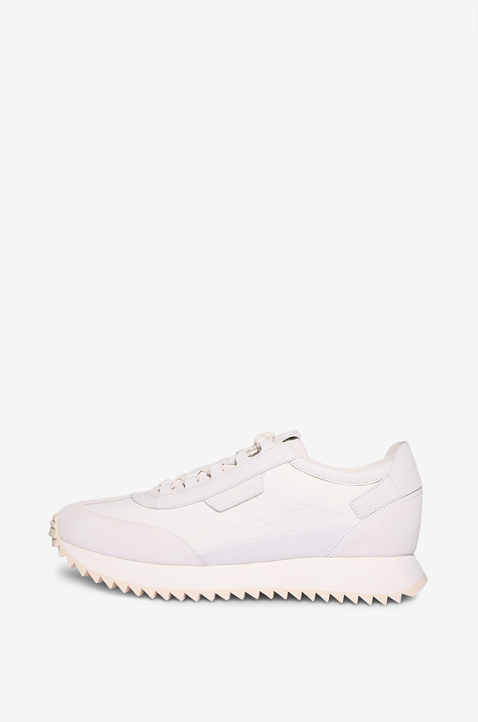 MONCLER Niedrige Materialmix-Sneakers Pacey2 Herren CREMEFARBEN 3