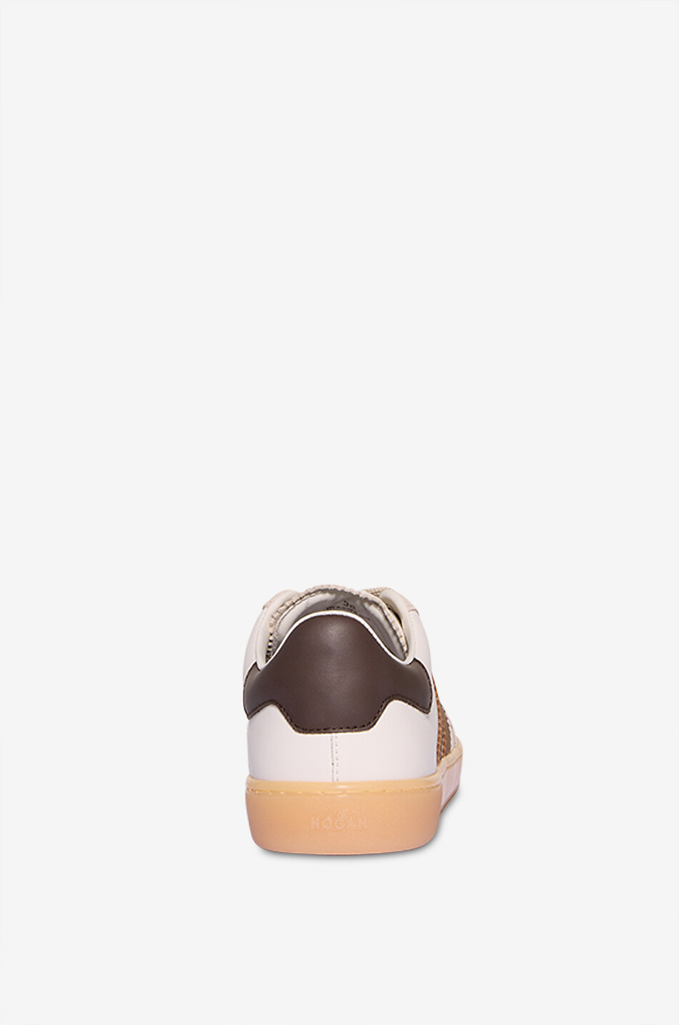 HOGAN Niedrige Nappa- und Wildledersneakers Hogan Cool Damen CREMEFARBEN 3