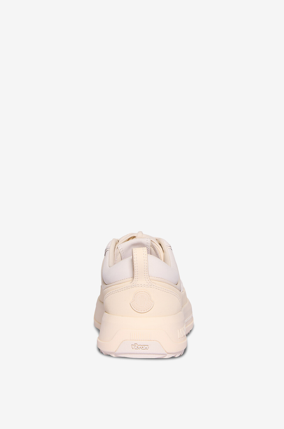 MONCLER Baskets basses en tissu technique et cuir Moncler Altive Femme BLANC 4