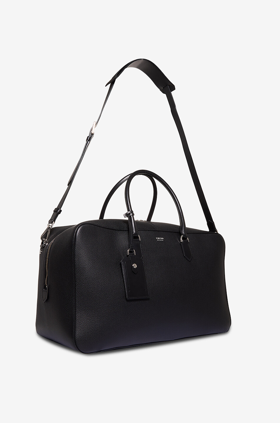 TOM FORD Reisetasche aus genarbtem Leder Elliot Herren SCHWARZ 5