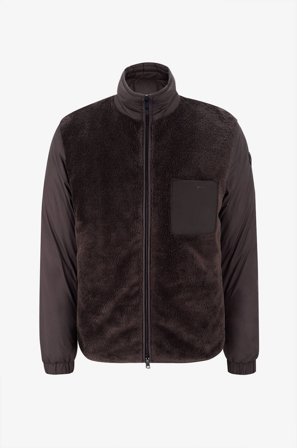 Kurze wendbare Daunenjacke mit Stehkragen Livra