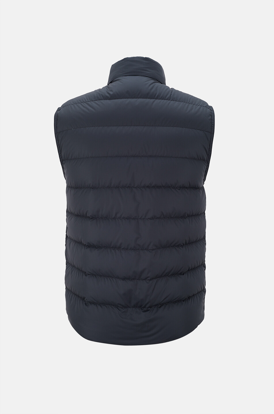 MONCLER Treompan sleeveless down jacket with leather patch Men BLACK 2