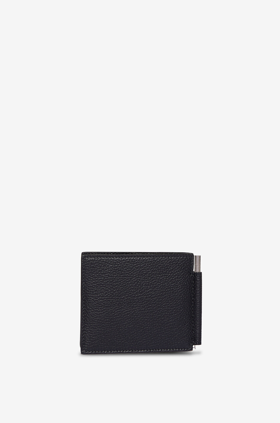 TOM FORD Brieftasche aus genarbtem Leder mit Geldscheinklammer Herren SCHWARZ 3