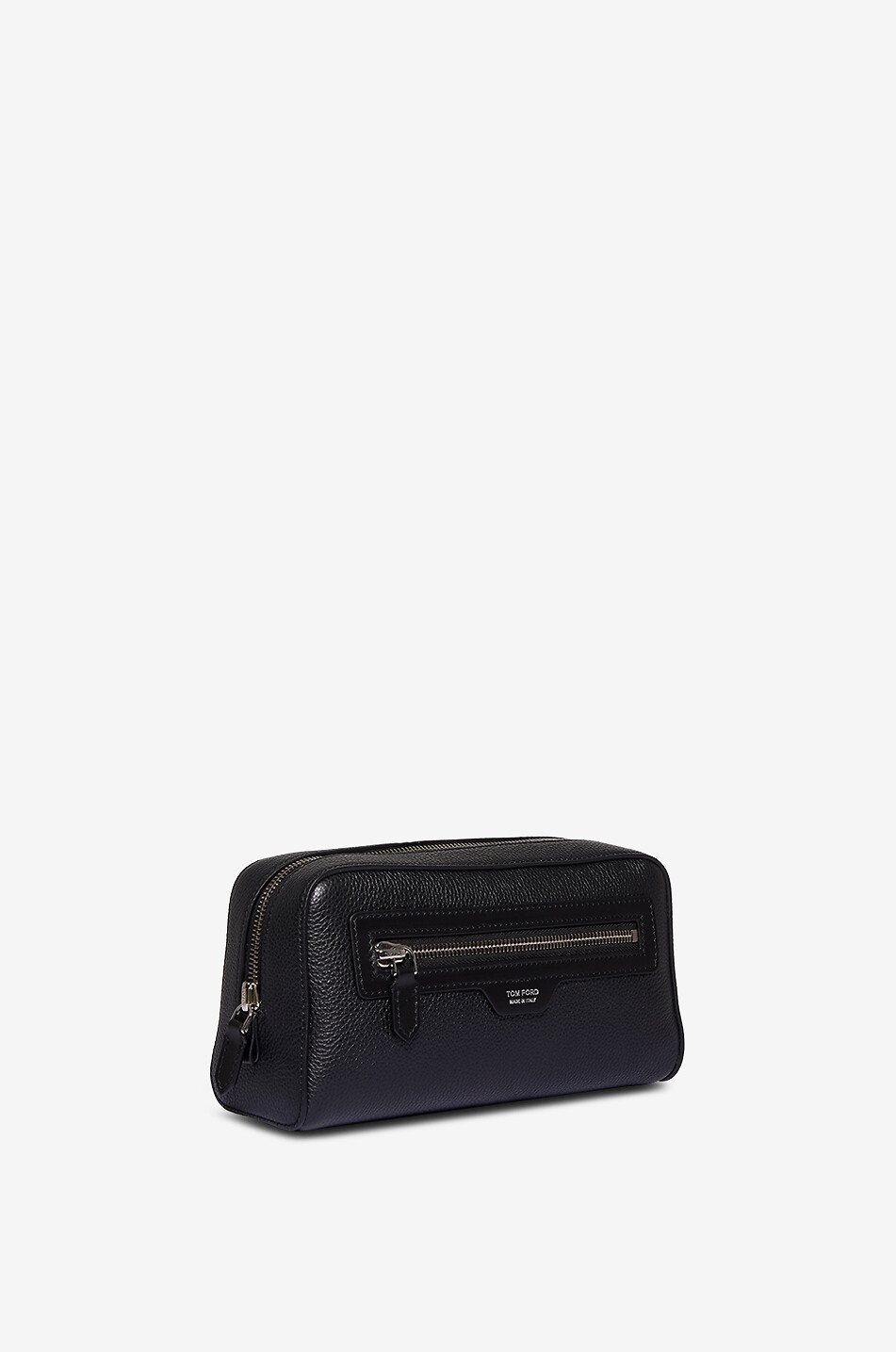 TOM FORD Smart grained leather toiletry bag Men BLACK 2
