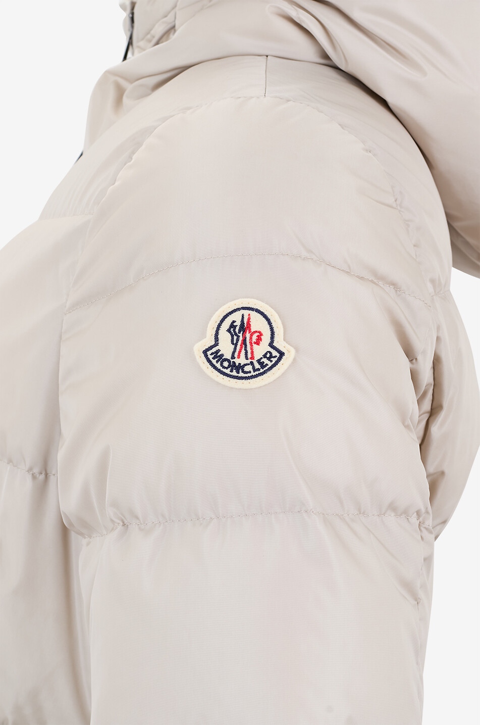 MONCLER Avoce short cinched hooded down jacket Women BEIGE 3