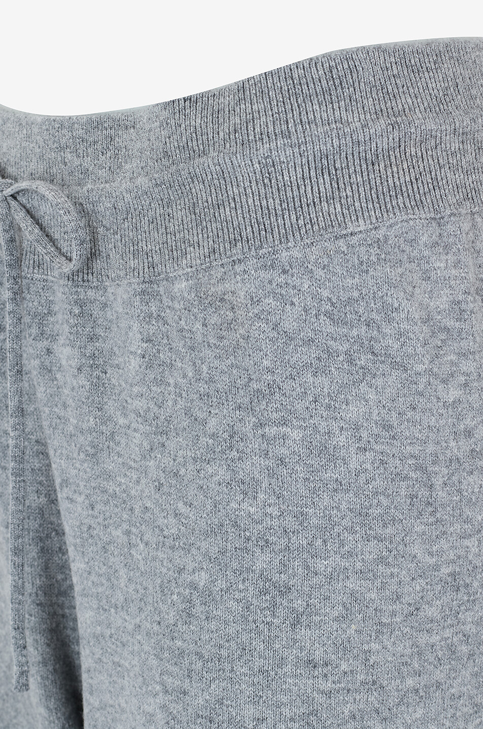 FABIANA FILIPPI Pantalon carotte en maille Platinum Femme GRIS 3