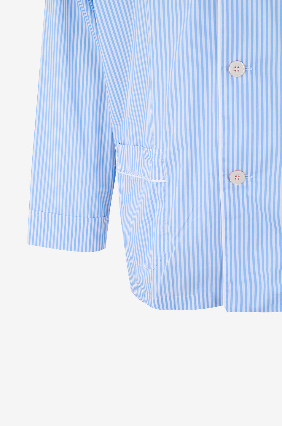 ROBERTO RICETTI Pyjama long en popeline Venezia Homme BLEU CLAIR 3