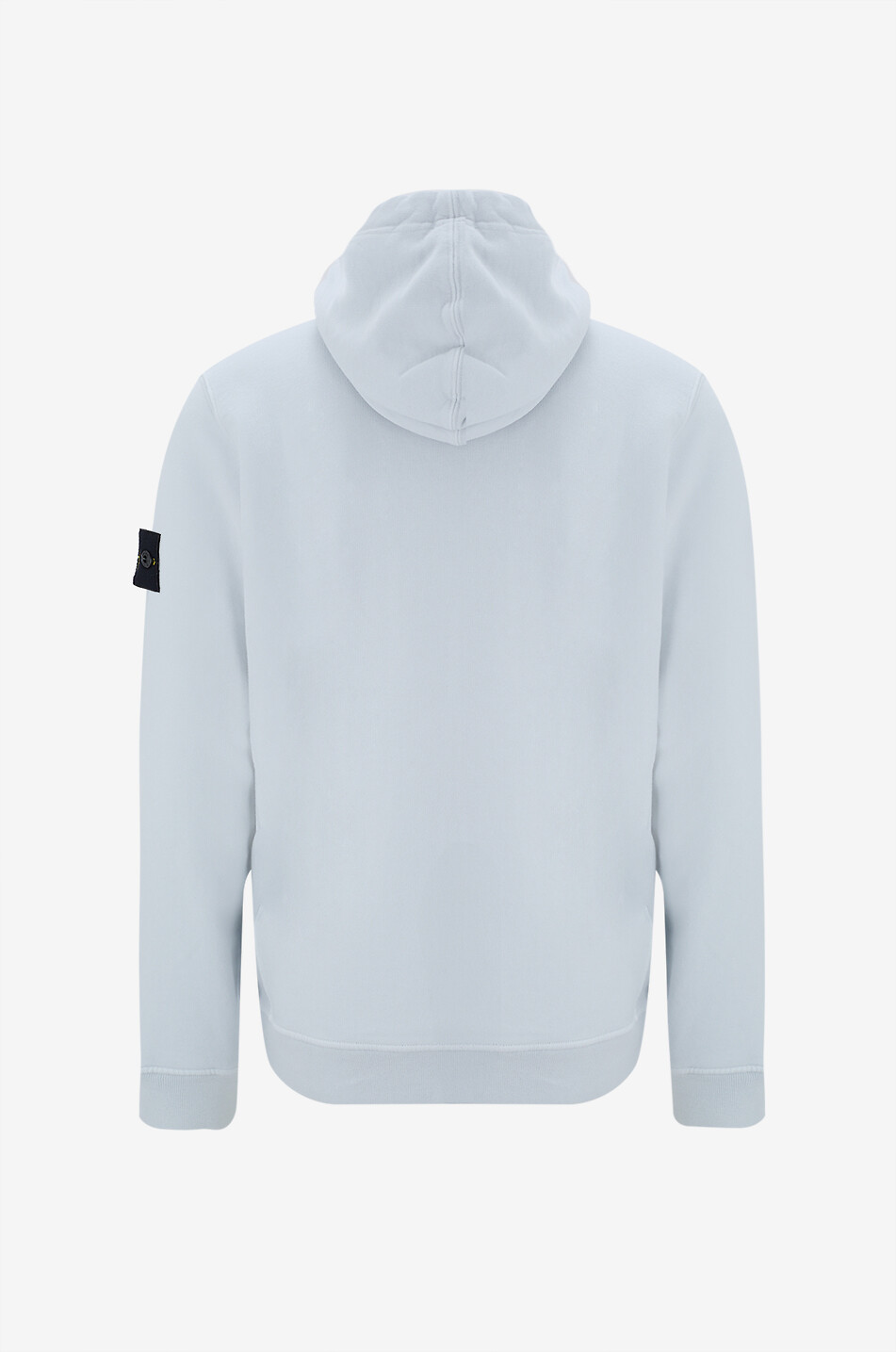 STONE ISLAND Sweat-shirt à capuche 6100029 Brushed Organic Cotton Fleece Homme BLEU CLAIR 2