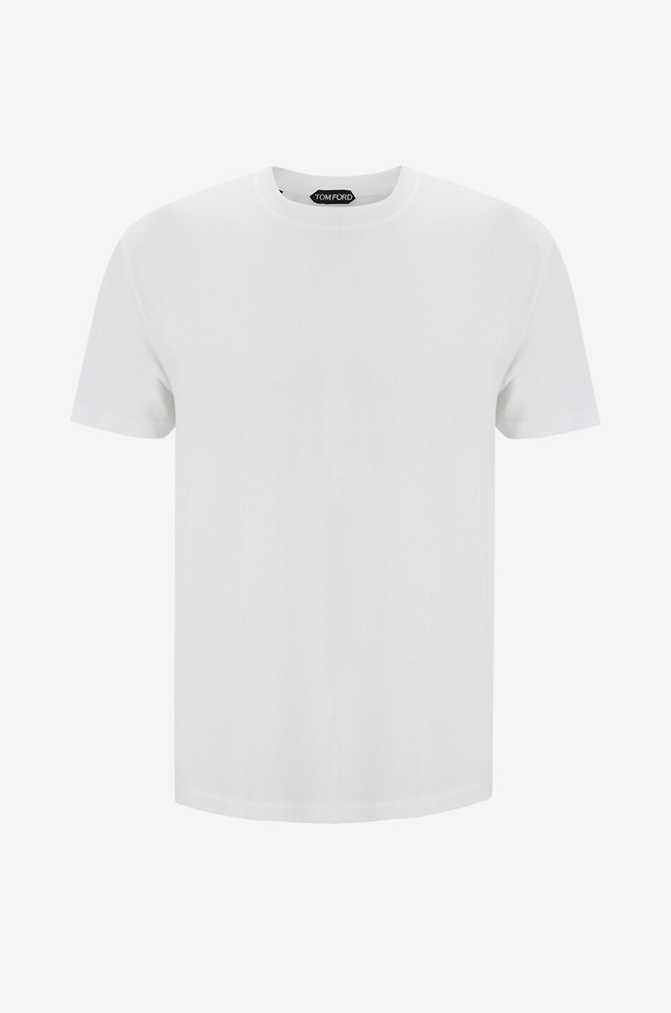 TOM FORD Kurzärmeliges Jersey-Shirt Herren WEISS 1