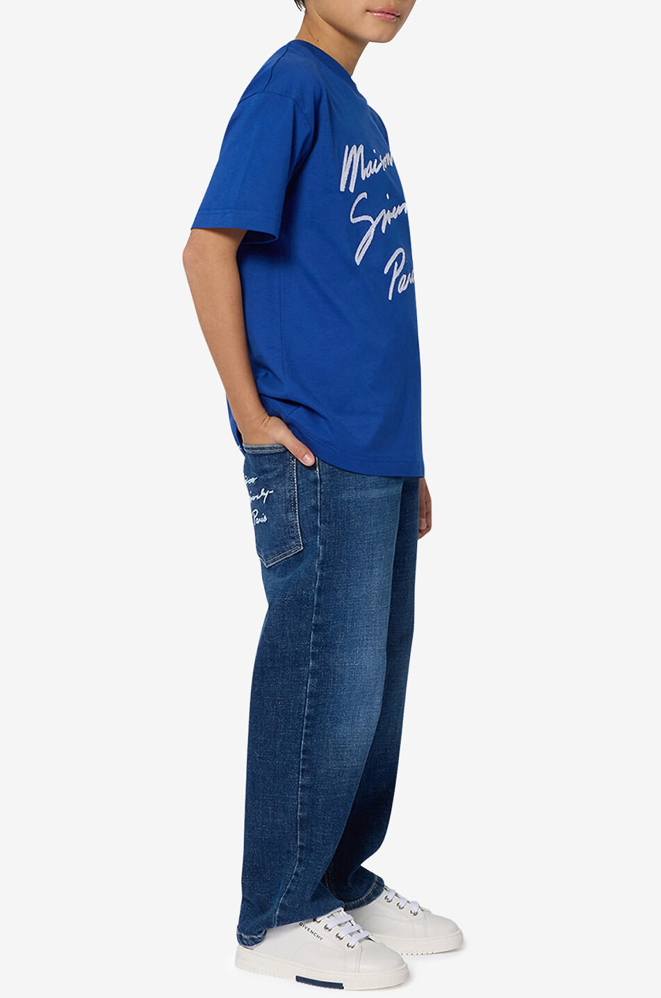 GIVENCHY Maison Givenchy Paris boys' straight-leg jeans Boy BLUE 6