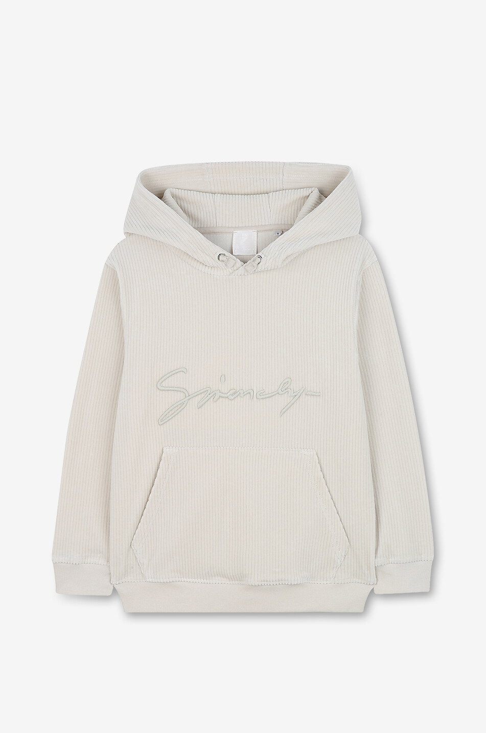 Givenchy Signature boys' hooded corduroy sweatshirt
