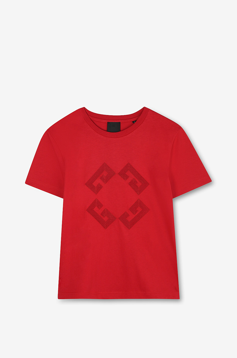 GIVENCHY Jungen-Kurzarm-T-Shirt 4G Junge ROT 1
