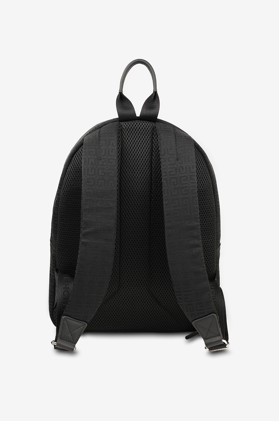 GIVENCHY Sac à dos enfant en jacquard et cuir 4G Garçon NOIR 5