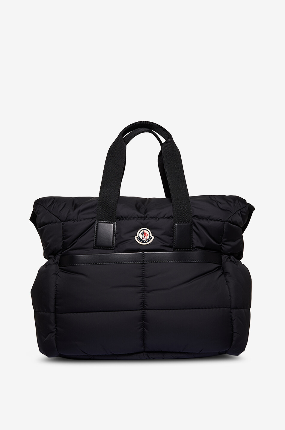 MONCLER Quilted nylon mommy bag Baby BLACK 1