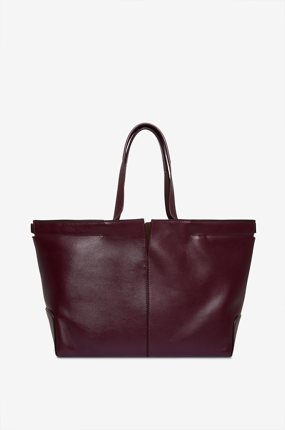 TOD'S Sac cabas en cuir Tod's Di Bag Folio Medium-Small Femme ROUGE FONCÉ 4