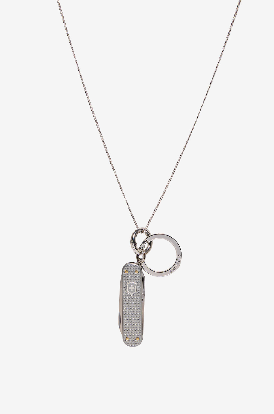 Collier en argent Mini  Swiss Knife