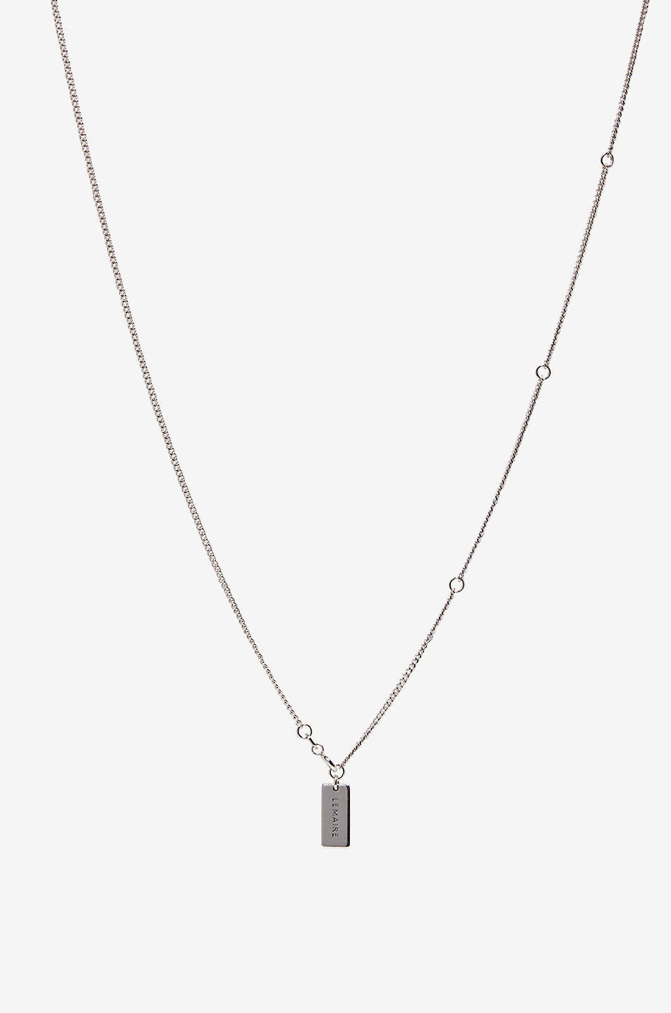 LEMAIRE Collier en argent Mini  Swiss Knife Homme ARGENT 2
