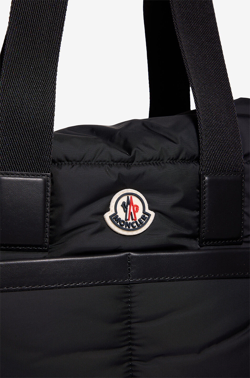 MONCLER Quilted nylon mommy bag Baby BLACK 5
