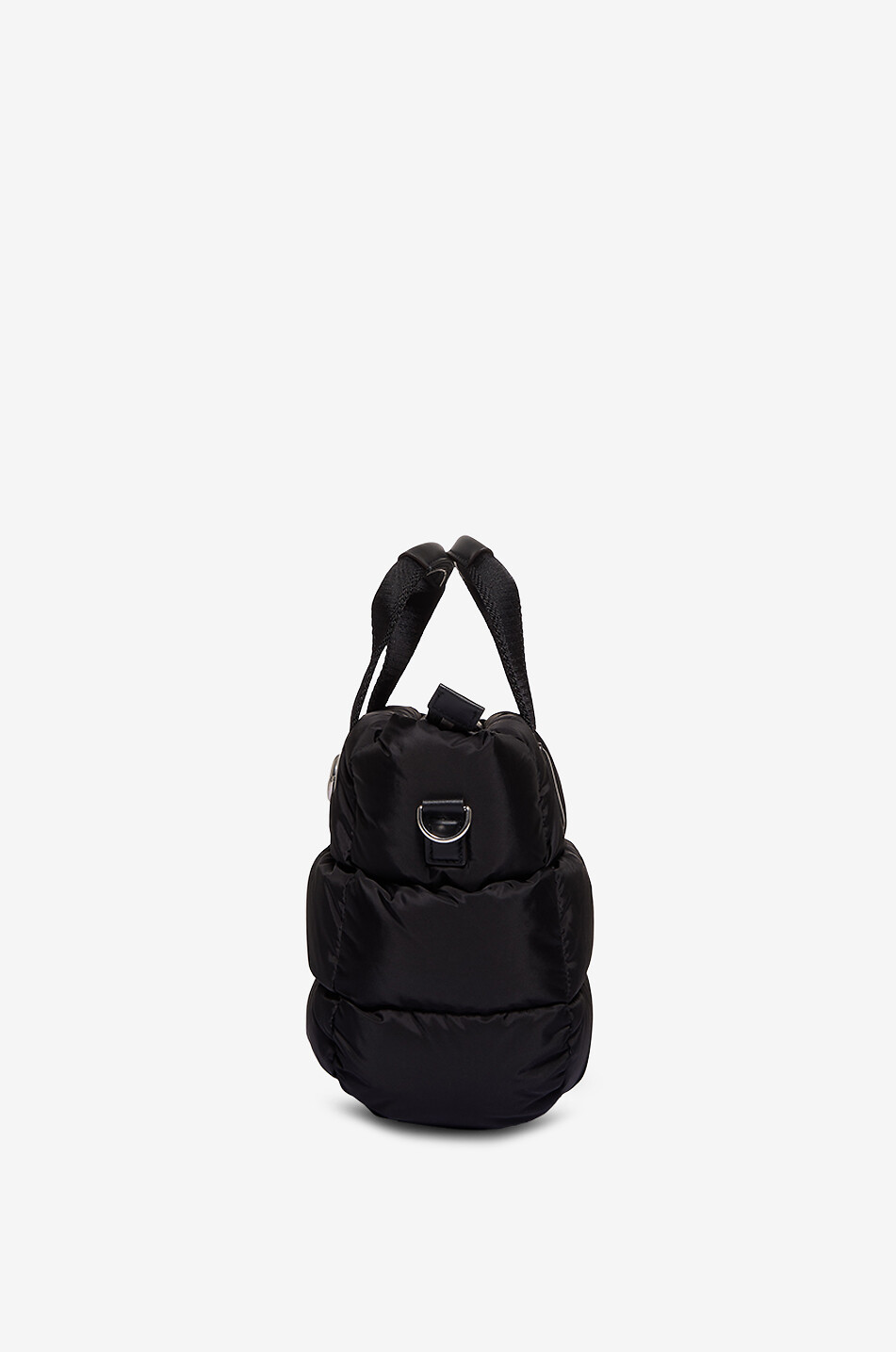 MONCLER Mini Caradoc quilted nylon tote bag Women BLACK 4
