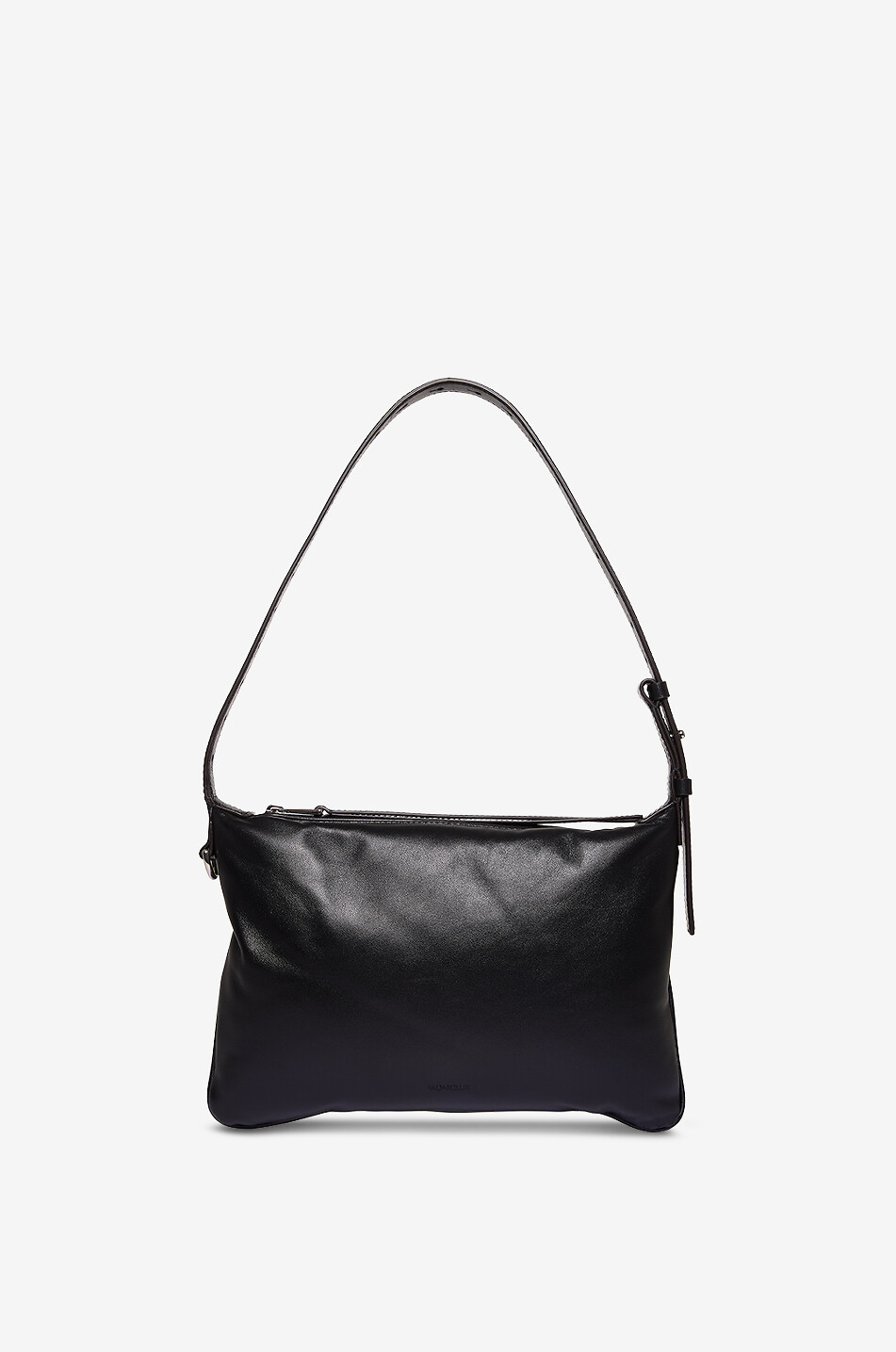 MONCLER Vetta nappa leather shoulder bag Women BLACK 3