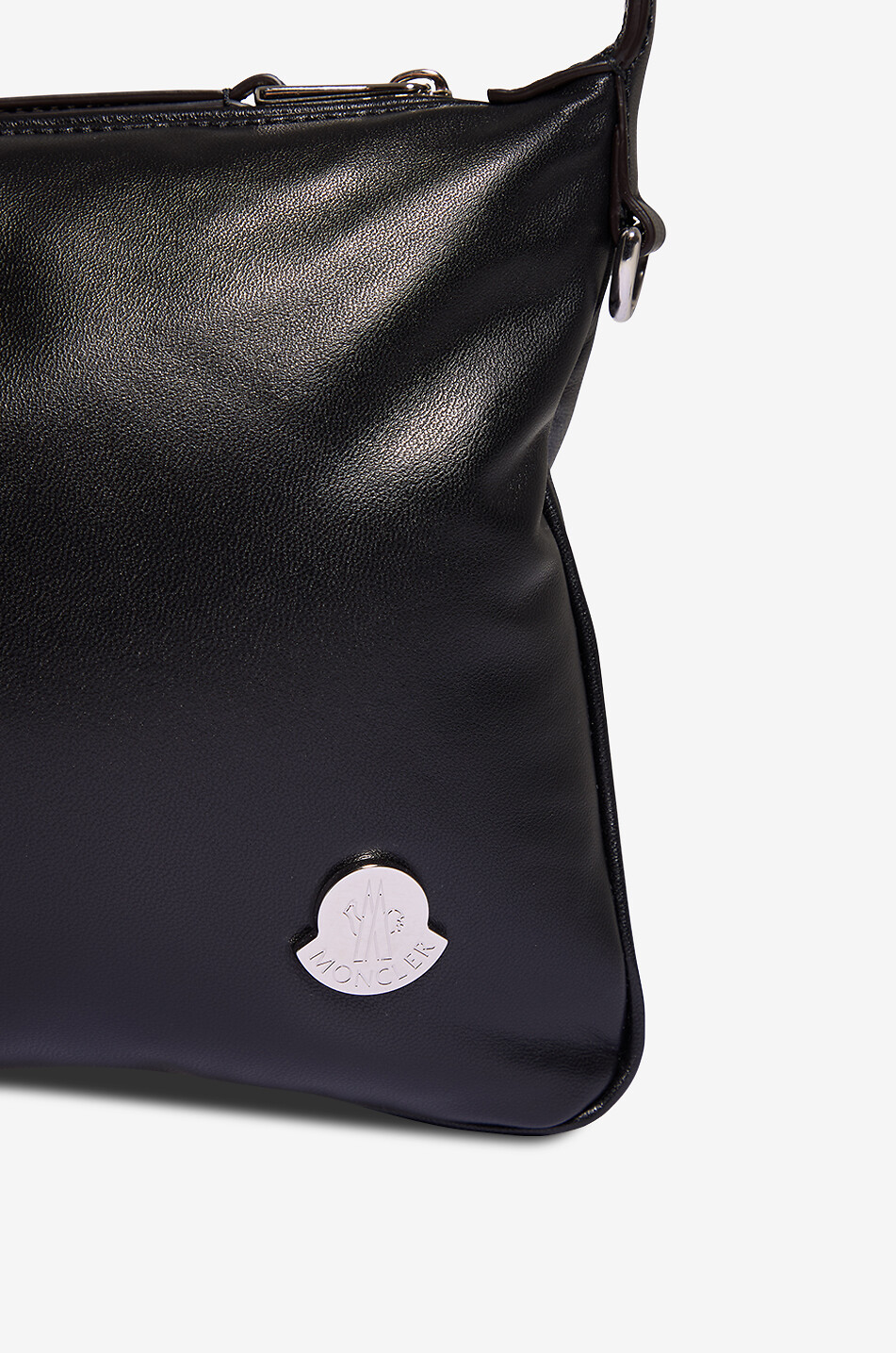 MONCLER Vetta nappa leather shoulder bag Women BLACK 5