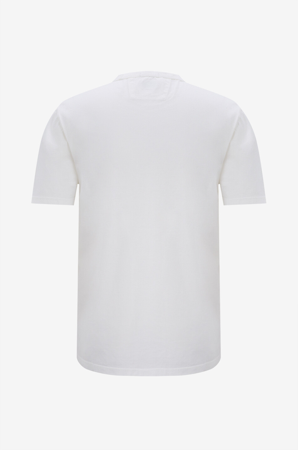C.P. COMPANY T-shirt manches courtes en jersey mercerisé Homme BLANC CASSE 2