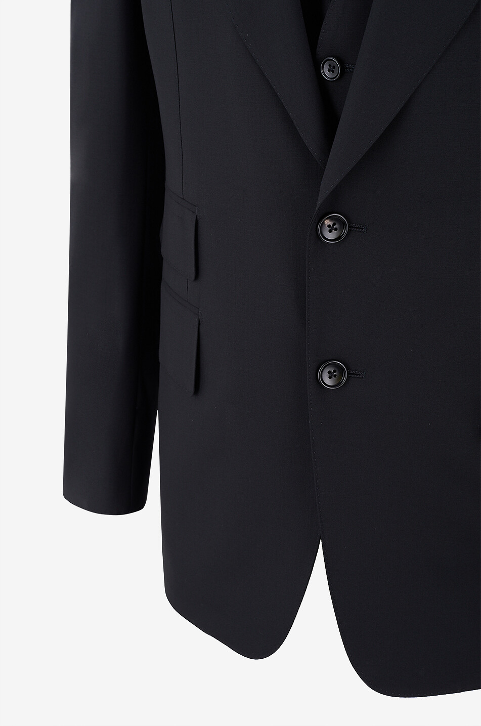 TOM FORD Shelton three-piece wool suit Men BLACK 3