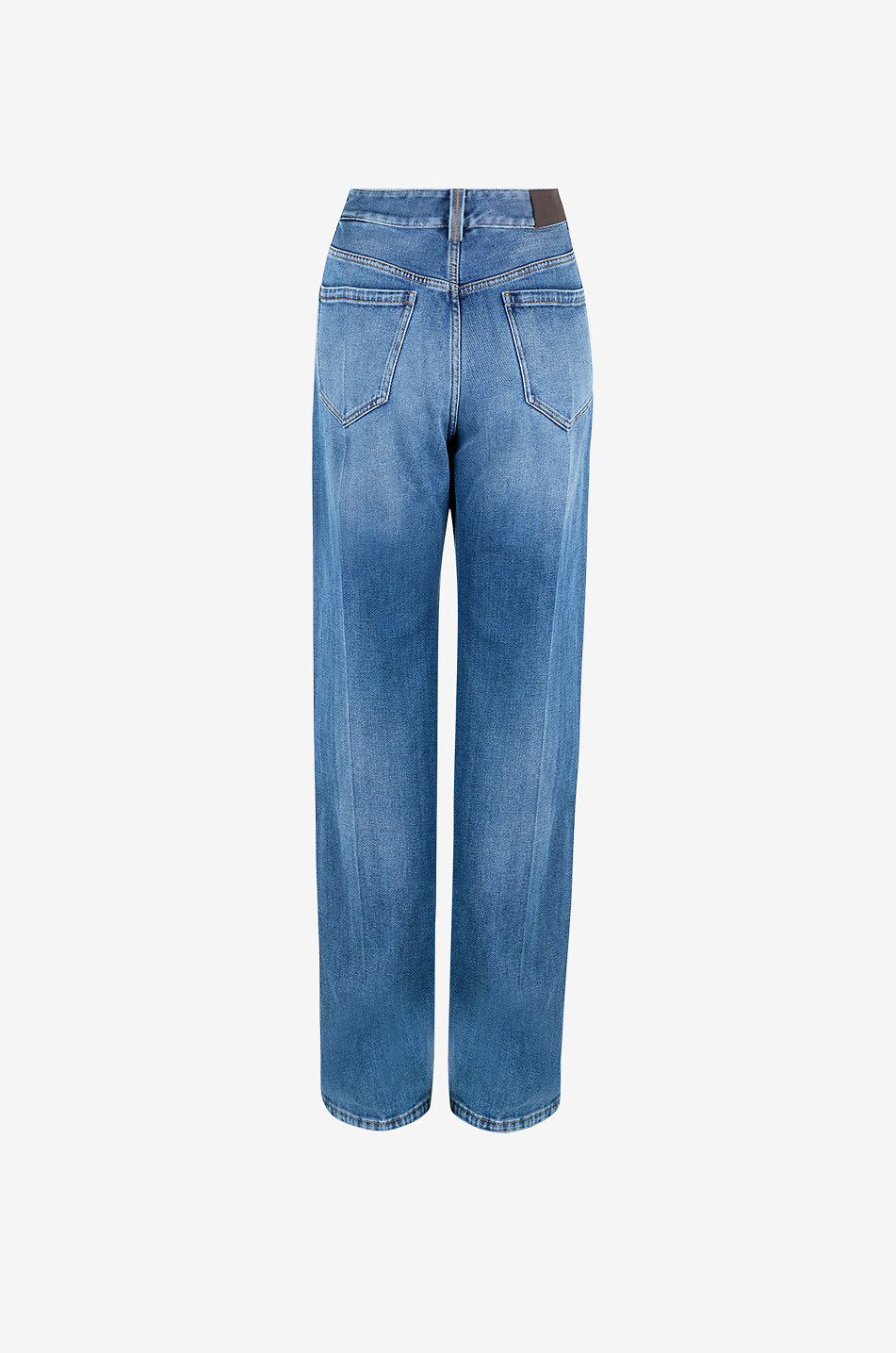 The Contemporary Loose Full Length faded high-rise wide-leg