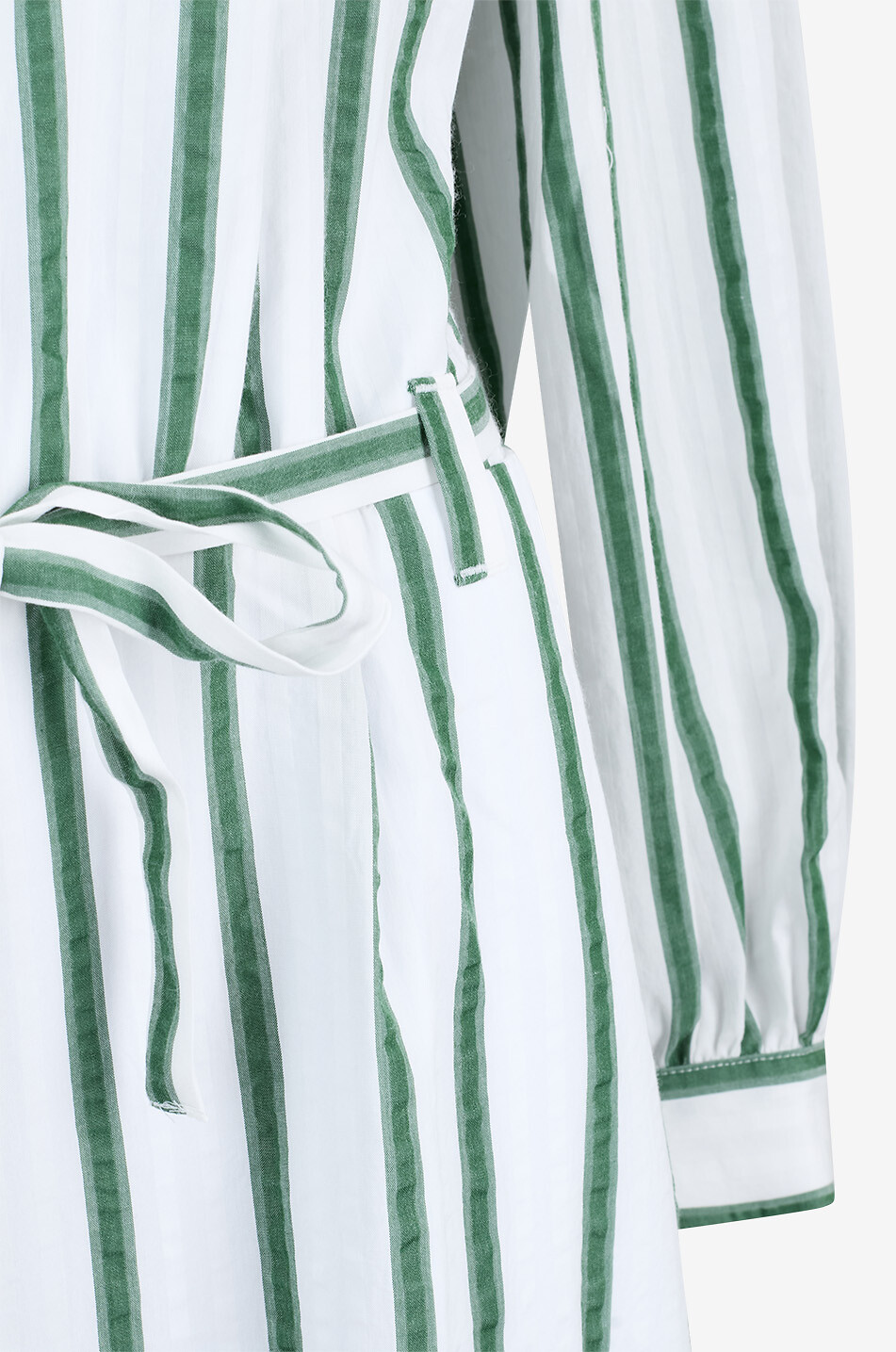 BALZAC PARIS Julieta striped jacquard playsuit Women GREEN 3