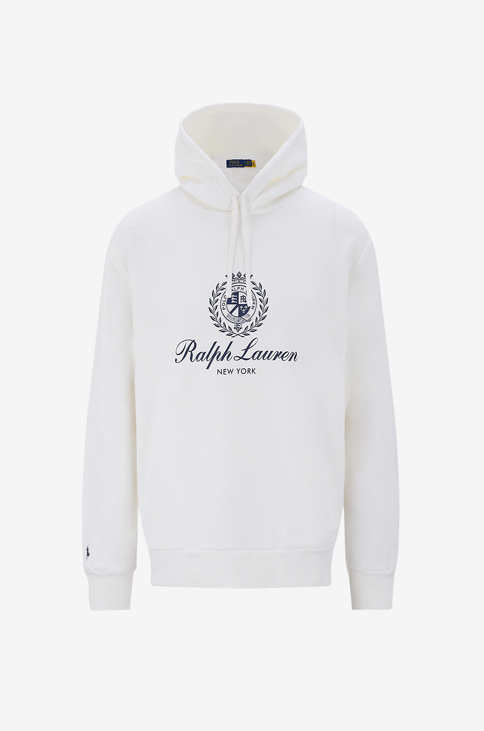Sweat-shirt à capuche imprimé Crest