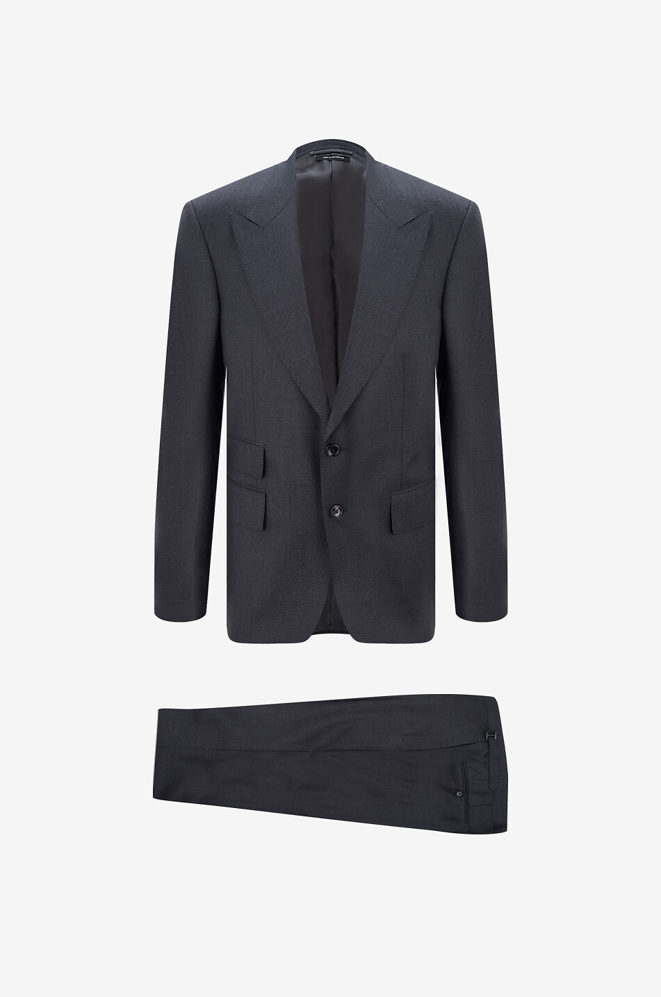 TOM FORD Anzug aus Wollpiqué Shelton Herren DUNKELGRAU 1