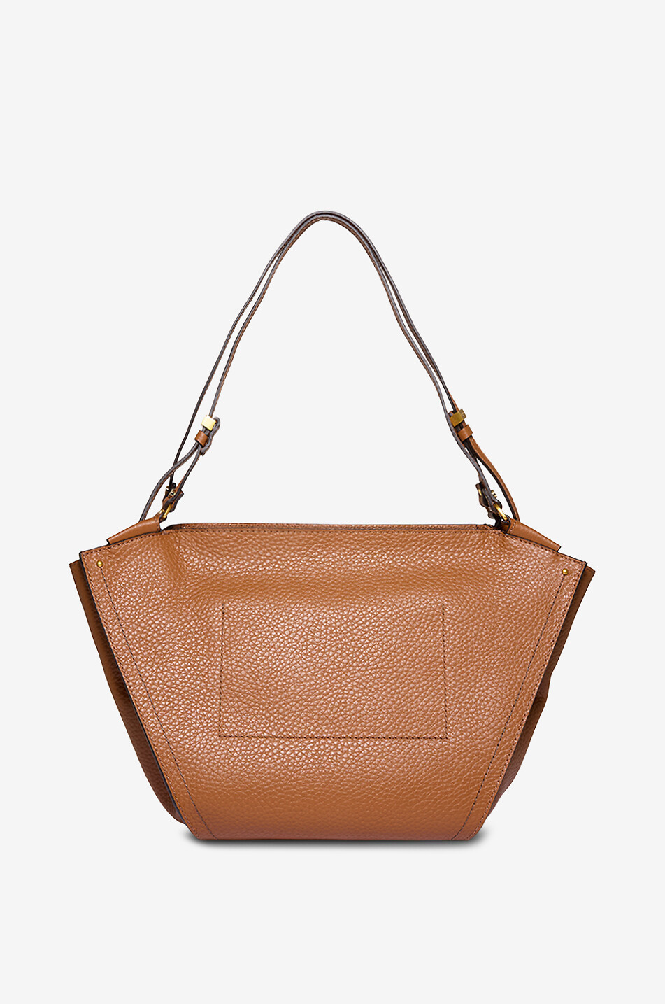 GIANNI CHIARINI Shopper aus genarbtem Leder Bloom Damen BRAUN 3
