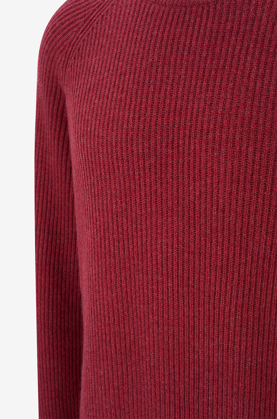 BRUNELLO CUCINELLI Rib knit cashmere raglan sleeve jmper Men RED 3